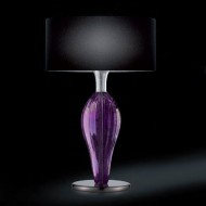 Настольная лампа La Murrina Lido P ametyst black