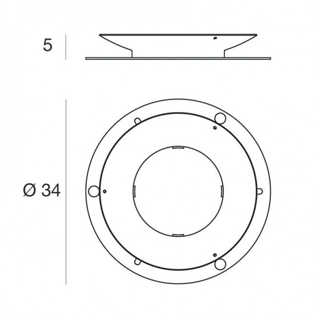 Крепежная скоба Linea Light 14081 Крепежная скоба Linea Light 14081