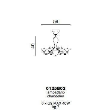 Люстра Beby Group Beby baby 0125B02 Sapphire Люстра Beby Group Beby baby 0125B02 Sapphire