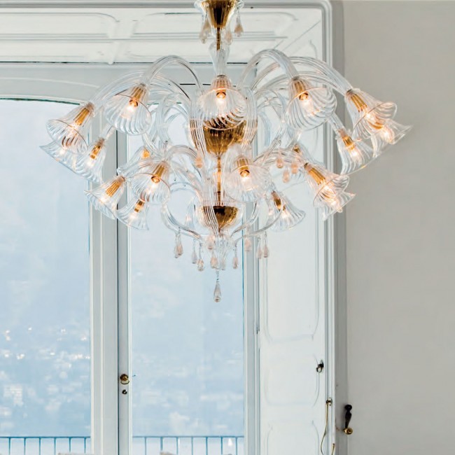 Люстра De Majo 8097 K12+8 080970K20 Люстра De Majo 8097 K12+8 080970K20