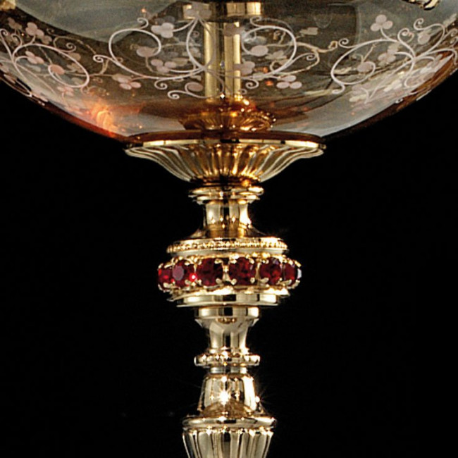 Люстра Euroluce Aida L8+4 Amber Люстра Euroluce Aida L8+4 Amber