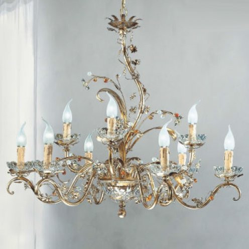 Люстра Renzo Del Ventisette "Sinuosa" L 13712/6+3 DEC. 055 Люстра Renzo Del Ventisette "Sinuosa" L 13712/6+3 DEC. 055