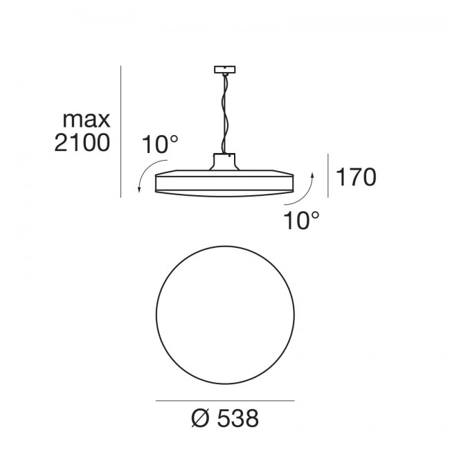 Подвесной светильник Linea Light Move 7829 Подвесной светильник Linea Light Move 7829