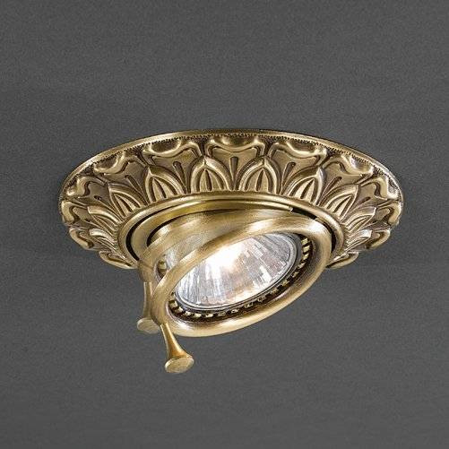 Встраиваемый спот (точечный светильник) Reccagni Angelo SPOT 1085 BRONZO