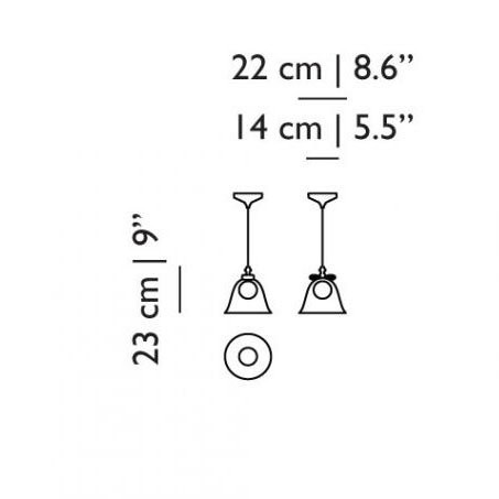 Подвесной светильник MOOOI Bell LAMP S MOLBES-S-X2A Подвесной светильник MOOOI Bell LAMP S MOLBES-S-X2A