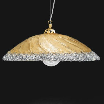 Подвесной светильник Renzo Del Ventisette "Floreale" S 14080/1 DEC. AMBRA Подвесной светильник Renzo Del Ventisette "Floreale" S 14080/1 DEC. AMBRA