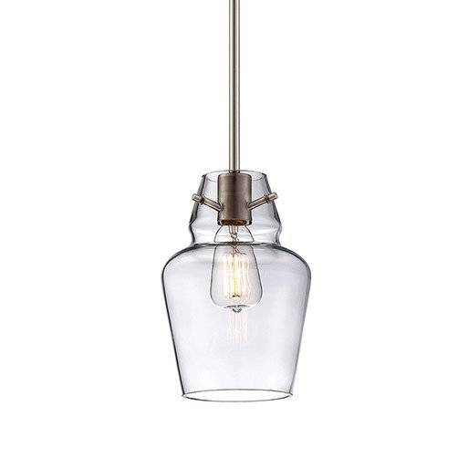 Подвесной светильник Savoy House Glass Filament 7-4134-1-SN Подвесной светильник Savoy House Glass Filament 7-4134-1-SN