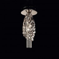 Потолочный светильник IDL Chrysalis 48/3PF pure steel with satin nickel chains Потолочный светильник IDL Chrysalis 48/3PF pure steel with satin nickel chains