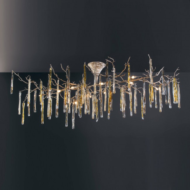 Потолочный светильник Serip Glamour PL329/12 FO_PB G04 G18 G21 Потолочный светильник Serip Glamour PL329/12 FO_PB G04 G18 G21