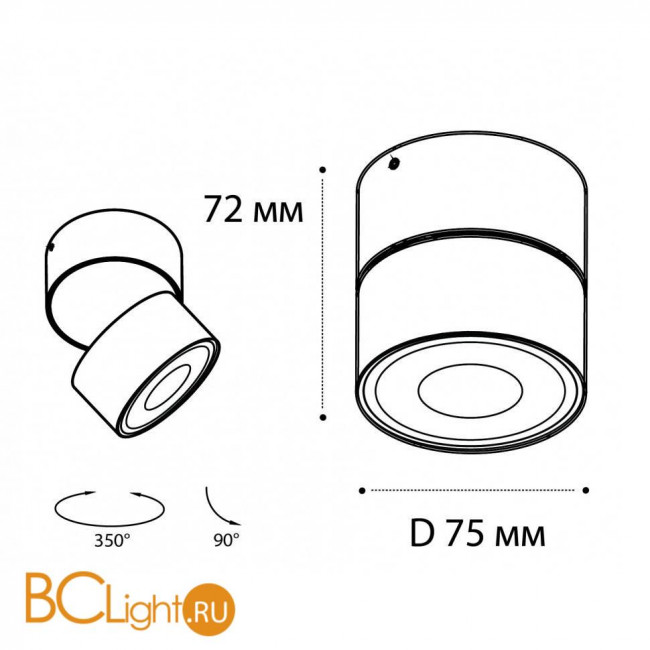 Накладной точечный светильник (спот) Italline IT02-010 3000К black Накладной точечный светильник (спот) Italline IT02-010 3000К black