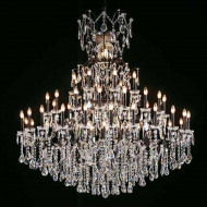 Люстра Beby Group Old style 3316/56 Black matt CUT CRYSTAL