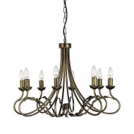 Люстра Elstead Lighting Olivia OV8 BLK/GOLD Люстра Elstead Lighting Olivia OV8 BLK/GOLD