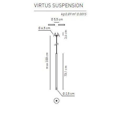 Подвесной светильник Axo Light Virtus E 2 101 4 07 1 2 Подвесной светильник Axo Light Virtus E 2 101 4 07 1 2