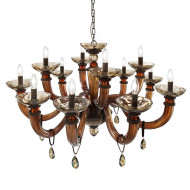 Люстра Euroluce Dahlia L8+4 Brown Люстра Euroluce Dahlia L8+4 Brown