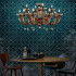 Люстра Euroluce Dahlia L8+4 Brown Люстра Euroluce Dahlia L8+4 Brown