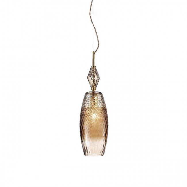 Подвесной светильник Euroluce Mood Rebel S1 gold brown Подвесной светильник Euroluce Mood Rebel S1 gold brown