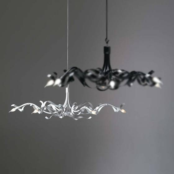 Люстра Jacco Maris Ruban Plie RP07CH135WH.R Люстра Jacco Maris Ruban Plie RP07CH135WH.R