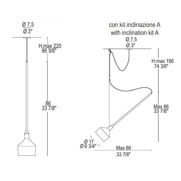 Подвесной светильник Leucos BEAMER 17 S/I 0003612 Подвесной светильник Leucos BEAMER 17 S/I 0003612