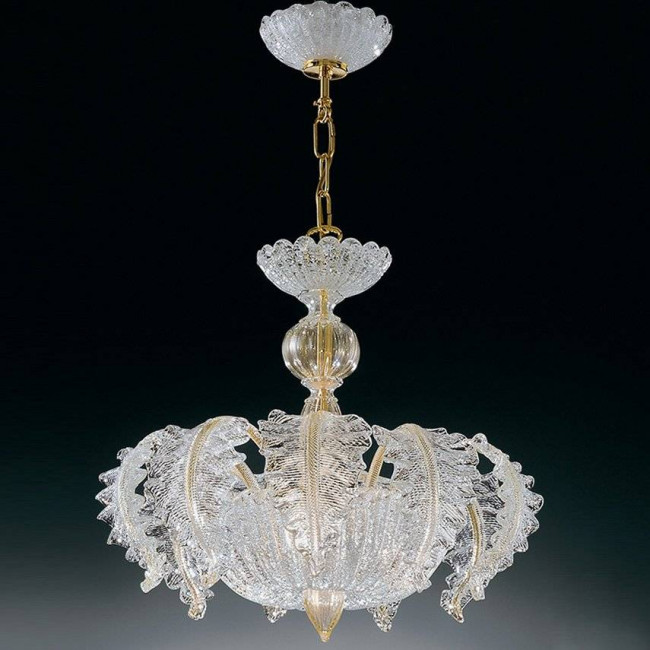 Люстра Vetri Lamp 1010/45 Cristallo/Oro Люстра Vetri Lamp 1010/45 Cristallo/Oro