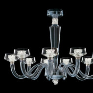 Потолочная люстра Barovier&Toso Rosati 5716/09/BL Потолочная люстра Barovier&Toso Rosati 5716/09/BL