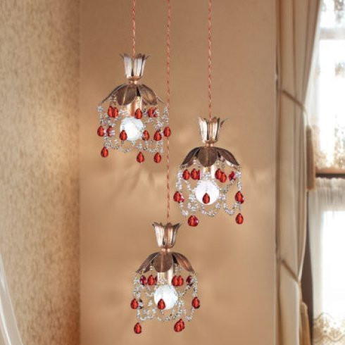 Подвесной светильник Renzo Del Ventisette "Sinuosa" S 13963/3 DEC. 055 Подвесной светильник Renzo Del Ventisette "Sinuosa" S 13963/3 DEC. 055