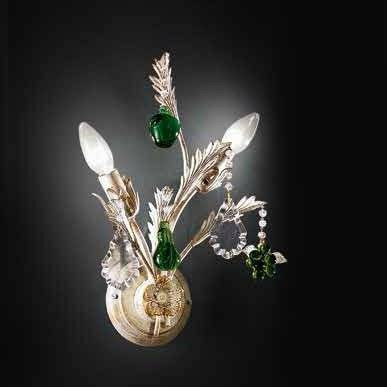 Бра Beby Group Fruit 114/2A Ivory Gold green fruits Бра Beby Group Fruit 114/2A Ivory Gold green fruits