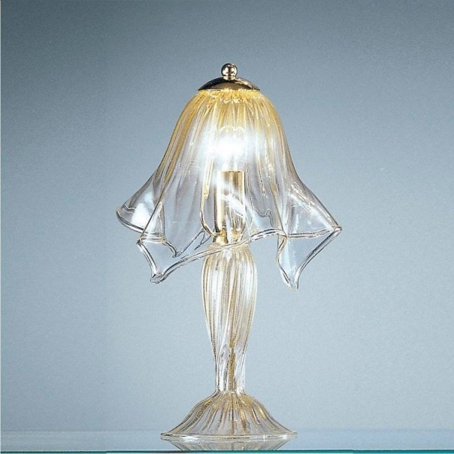 Настольная лампа Vetri Lamp 93/L28 Cristallo/Oro Настольная лампа Vetri Lamp 93/L28 Cristallo/Oro