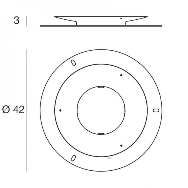 Крепежная скоба Linea Light 14083 Крепежная скоба Linea Light 14083