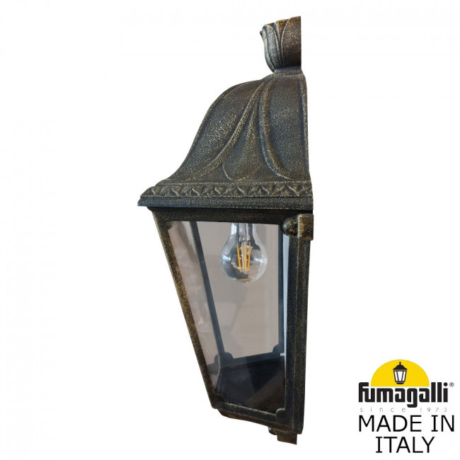 Уличный настенный светильник Fumagalli Iesse M22.000.000.BXF1R