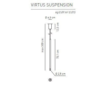 Подвесной светильник Axo Light Virtus E 2 101 4 12 1 2 Подвесной светильник Axo Light Virtus E 2 101 4 12 1 2