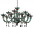 Люстра Euroluce Dahlia L8+4 Green Люстра Euroluce Dahlia L8+4 Green