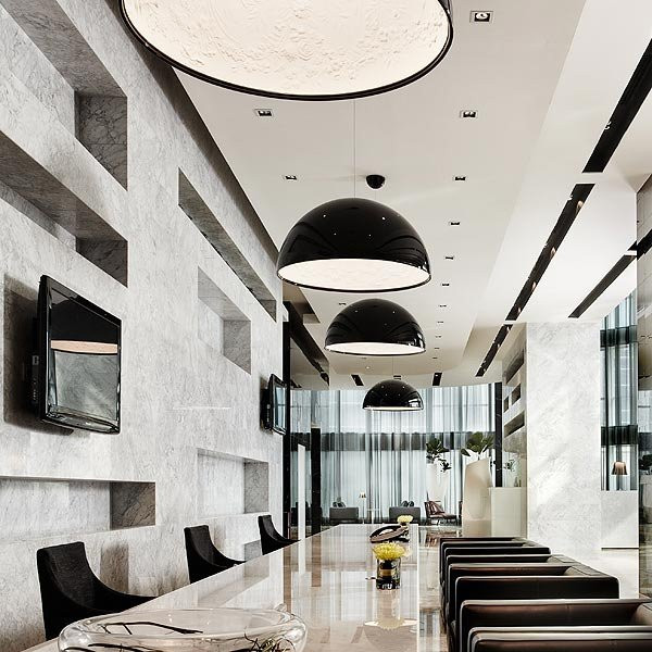 Подвесной светильник Flos Skygarden 1 ECO Glossy black F6411030 Подвесной светильник Flos Skygarden 1 ECO Glossy black F6411030