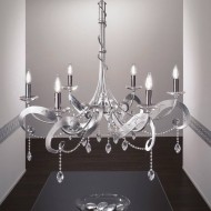 Люстра Masca Opera 1834/6 Argento Люстра Masca Opera 1834/6 Argento