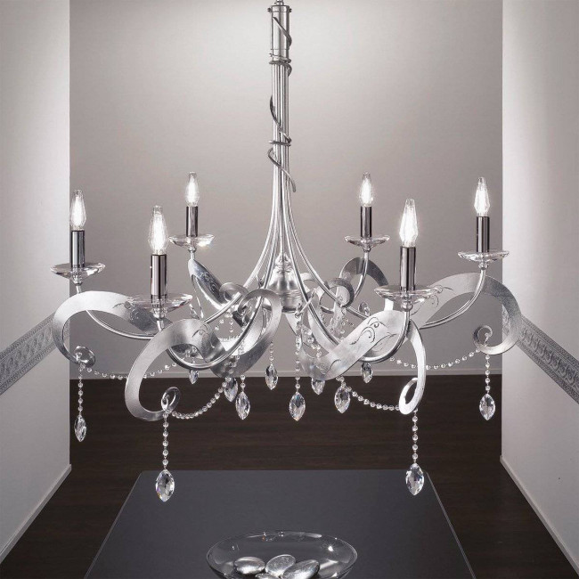 Люстра Masca Opera 1834/6 Argento Люстра Masca Opera 1834/6 Argento