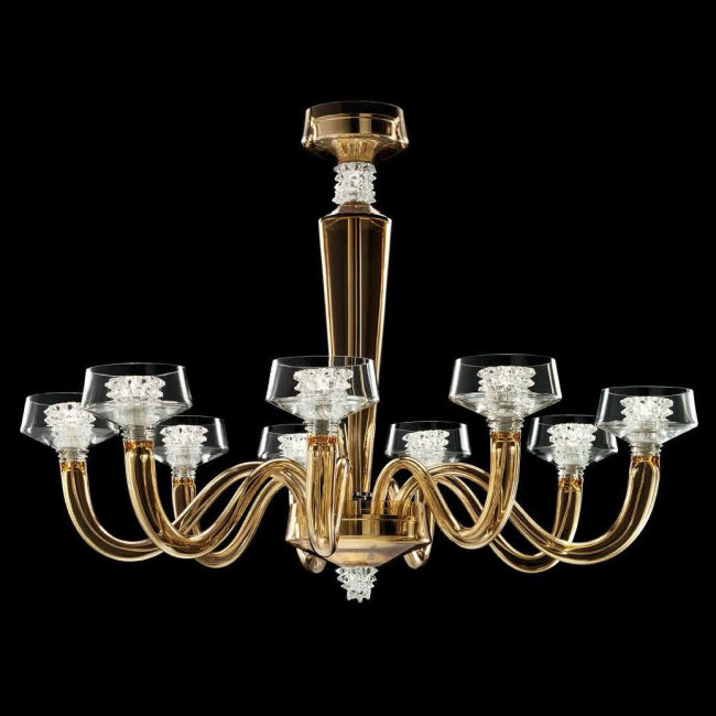 Потолочная люстра Barovier&Toso Rosati 5716/09/BW