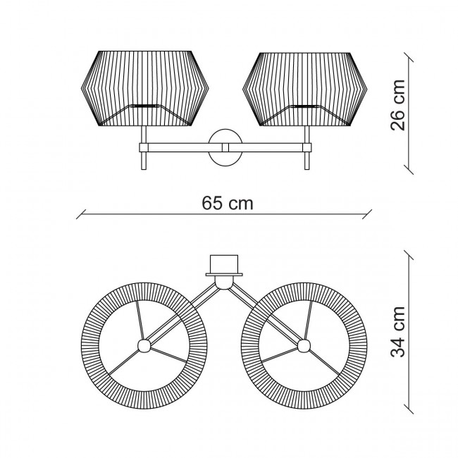 Бра Baga Bespoke Novecento N06A3 Бра Baga Bespoke Novecento N06A3