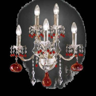 Бра Beby Group Fruit 115/5A Ivory Gold Red Бра Beby Group Fruit 115/5A Ivory Gold Red