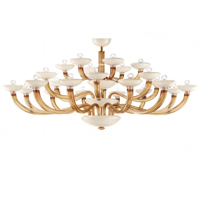 Люстра Barovier&Toso Kensington 5672/24/WO Люстра Barovier&Toso Kensington 5672/24/WO