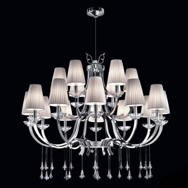 Люстра Beby Prestige 0180B01 Chrome 024 Half Cut Plaque Люстра Beby Prestige 0180B01 Chrome 024 Half Cut Plaque