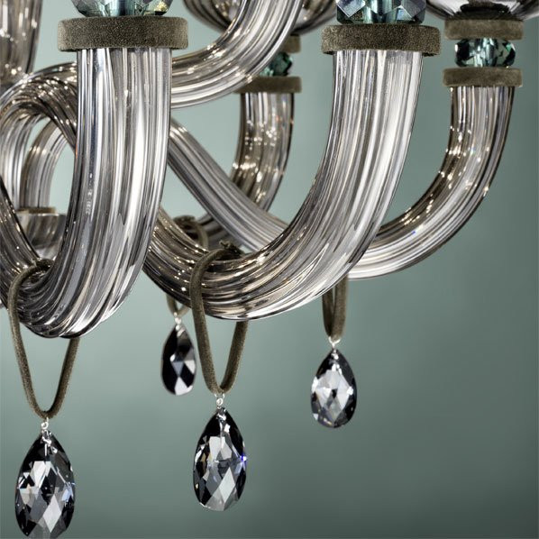 Люстра Euroluce Dahlia L8+4 Grey Люстра Euroluce Dahlia L8+4 Grey