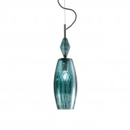 Подвесной светильник Euroluce Mood Rebel S1 nichel teal blu Подвесной светильник Euroluce Mood Rebel S1 nichel teal blu