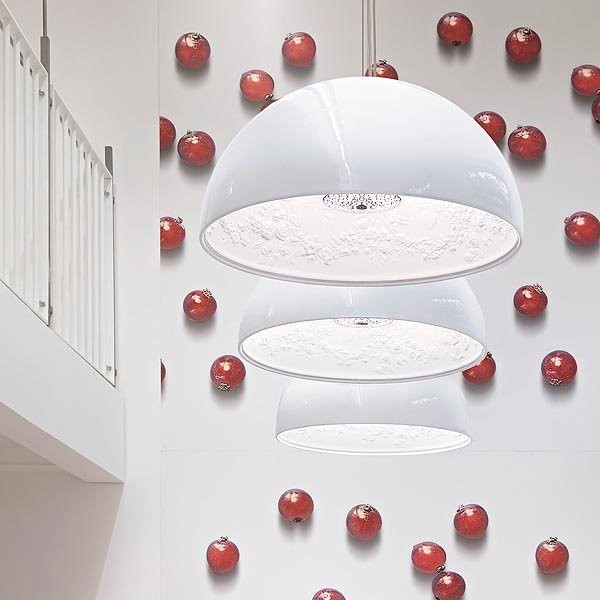 Подвесной светильник Flos Skygarden 1 ECO Glossy white F6411009 Подвесной светильник Flos Skygarden 1 ECO Glossy white F6411009