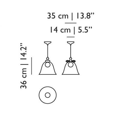 Подвесной светильник MOOOI Bell MOLBES---X2A Подвесной светильник MOOOI Bell MOLBES---X2A
