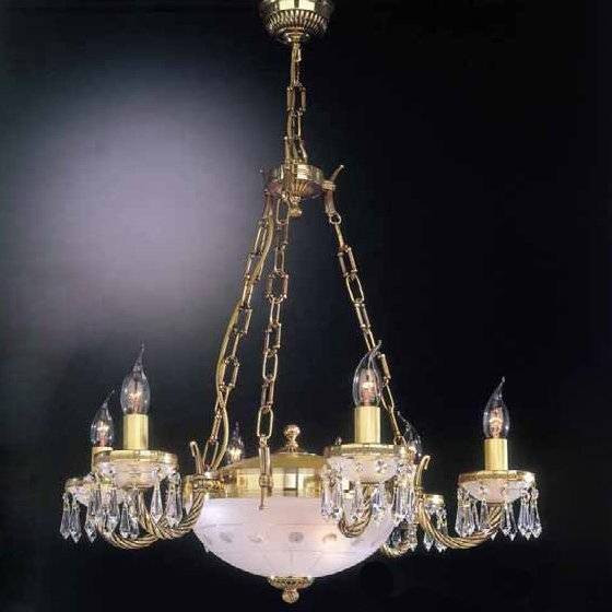 Люстра Reccagni Angelo L 4751/6+2 Люстра Reccagni Angelo L 4751/6+2