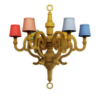 Люстра MOOOI Paper CHANDELIER L MOLPC-SD90P multi Люстра MOOOI Paper CHANDELIER L MOLPC-SD90P multi