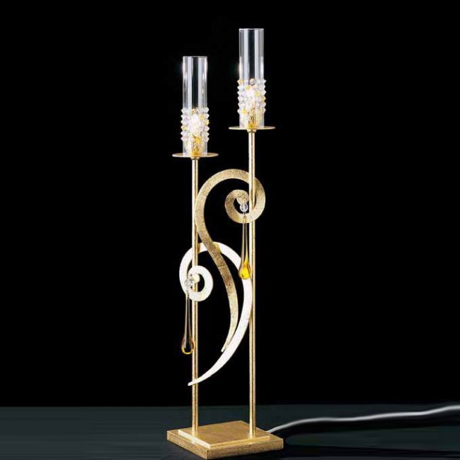 Настольная лампа Lucienne Monique Drops 7522/2 Oro Настольная лампа Lucienne Monique Drops 7522/2 Oro