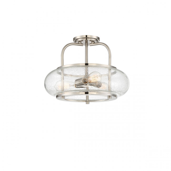 Потолочный светильник Quoizel Trilogy QZ-TRILOGY-SFM-BN Потолочный светильник Quoizel Trilogy QZ-TRILOGY-SFM-BN