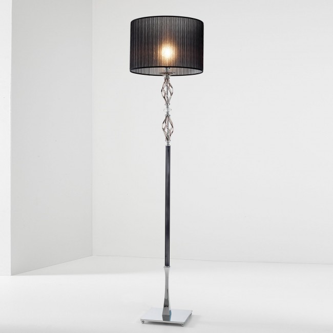 Торшер Euroluce Alicante PT1 silver Fume Торшер Euroluce Alicante PT1 silver Fume