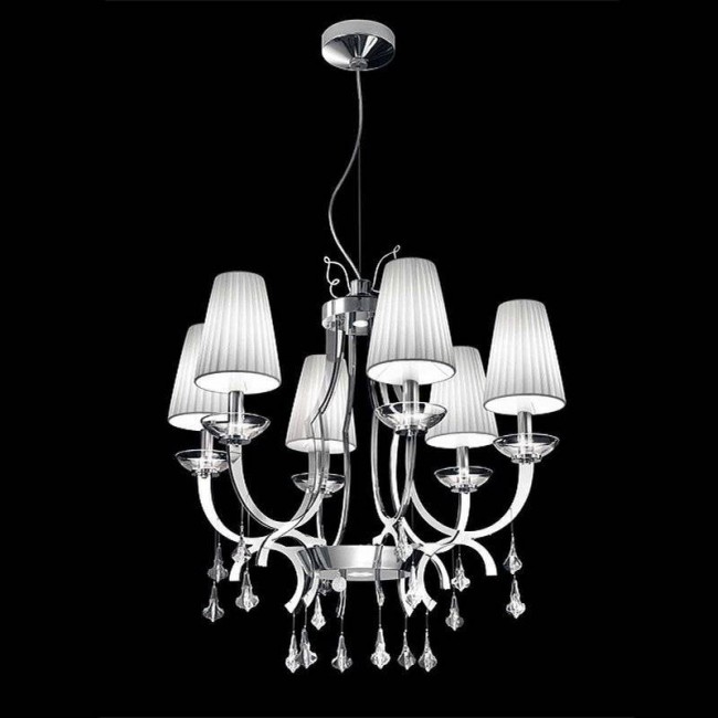 Люстра Beby Prestige 0180B03 Chrome 024 Cut Plaque Люстра Beby Prestige 0180B03 Chrome 024 Cut Plaque