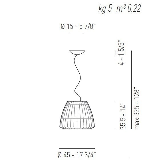 Подвесной светильник Axo Light Bell SP BEL 045 Bianco SPBEL045FLEBCXX Подвесной светильник Axo Light Bell SP BEL 045 Bianco SPBEL045FLEBCXX